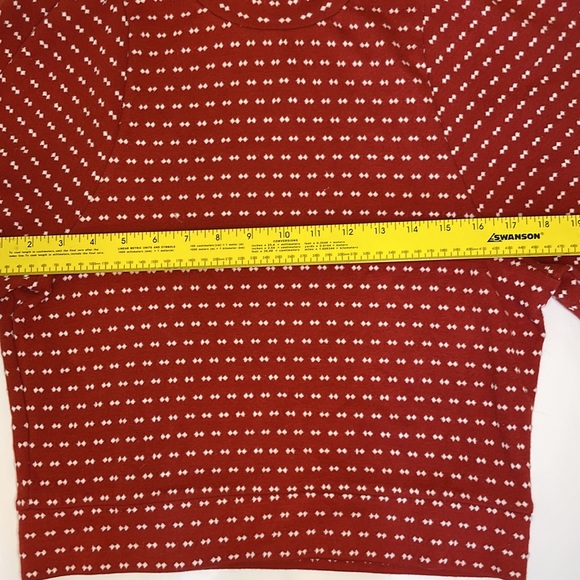 Madewell top. Super cute. Rust color. Size XXS. EUC. - Picture 5 of 7